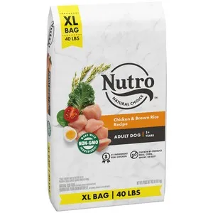 40 Lb Nutro Adult Dog Chicken, Rice & Sweet Potato - Treat